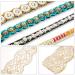 WILLBOND Rhinestone Beaded Headbands - Set of 10 | Elegant Lace Handmade Headwraps for Girls and Women | Vintage Crystal Hairbands | Hair Accessories - Buy Online on GoSupps.com
