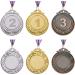 IHPUKIDI 12 Pack Gold Award Medals - Olympic Style Metal Winner Prizes for Sports Competitions - 2 Inches Gold Silver Bronze - Buy Online on GoSupps.com