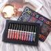 12 Colors Glitter Lip Gloss Set - Gireatick Diamond Shimmer Metallic Liquid Lipstick Kit | Long-Lasting, Waterproof, Non-Stick Cup Lip Gloss - Buy Online on GoSupps.com