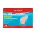 All Health Clear Waterproof Antibacterial Adhesive Bandages  2 in x 3 1/2 in  32 ct | Helps Prevent Infection  100% Waterproof for First Aid and Wound Care