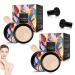 Mushroom Head Air Cushion Cc Cream Air Cushion Cc Cream Mushroom Head Air Cushion Cc Cream Foundation Long-Lasting Matte Waterproof Moisturizing Concealer Beauty for All Skin Types(2*Natural)