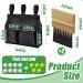 Dunzy Umpire Ball Bag & Wood Handle Brush Set | Baseball Umpire Equipment Kit - Buy Online on GoSupps.com