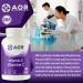 AOR - Vitamin C 1000mg 100 Capsules - Essential Ascorbic Acid Supplement - Promotes Overall Wellness - Supports Bones Gums & Teeth - Non-GMO Vegan - Ideal for Daily Health Maintenance - Buy Online on GoSupps.com