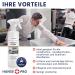 Buy Hanseatic Steel Cleaner 2 x 500 ml - Fragrance-Free Streak-Free Ideal for Kitchen & Grill - Ready to Use - Buy Online on GoSupps.com