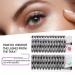 Zanlufly Individual Lashes DIY Eyelash Extension 160 Pcs Cluster Lashes - Mix Colored 8-16MM Soft Lightweight Lash Extensions for Home Use - Buy Online on GoSupps.com
