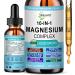 High Absorption Magnesium Complex Drops | 10-in-1 Liquid Magnesium Complex for Women & Men with Glycinate Citrate Taurate | for Stress Relief Sleep Heart Health | Vegan Non-GMO Fast-Acting Formula