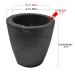 3 Clay Graphite Crucible with 20 Hinge-Style Foundry Tongs - Melting/Casting Gold, Silver, Copper - Precious Metal Hand Tools - Buy Online on GoSupps.com