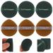 FRCOLOR 6pcs Puff Foundation Blending Sponge Set | Dark Green Makeup Egg & Powder Puff for Flawless Face & Body Application - Hydrophilic Polyurethane | International Shipping Available - Buy Online on GoSupps.com