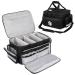 Jamiukro big first help Tasch empty emergency punch for nurse medical bag travel bandage bags travel bag for medication black black l