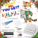 Tigerhu Arts and Crafts for Kids - 27 Painting Figurines with Paint, Pens, Brush, Palette, Magnets, Stickers - DIY Painting Kit for Ages 4-8 - Buy Online on GoSupps.com