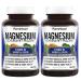 FarmHaven Magnesium Glycinate & Malate Complex w/Vitamin D3 100% Chelated for Max Absorption Vegan - Bone Health Nerves Muscles 240 Capsules 120 Days