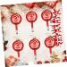 Zerodeko 6pcs Christmas Ornaments Diy Bag Lollipop Pendant Christmas Window Pendant Simulated Lollipop Pendant Holiday Pendant Christmas Tree Decor Accessory Window Trim Candy Dusting Child - Buy Online on GoSupps.com