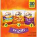 Pepperidge Farm Goldfish Crackers Big Smiles with Cheddar Colors and Pretzel Crackers Snack Packs 30 Count Variety Pack Box