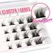 ALPHONSE D Curl Russian Individual Cluster Lash Clusters - Fluffy Natural DIY Cat Eye Extensions - Buy Online on GoSupps.com