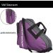 SHERWOOD Ice Skate Bag Premium Inline Skate Bag for Adults & Children | Perfect for Ice Hockey & Roller Skates Stylish Purple Design - Buy Online on GoSupps.com