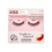 KISS Looks So Natural False Eyelashes Lightweight & Comfortable Natural-Looking Tapered End Technology Reusable Cruelty-Free Contact Lens Friendly Style 'Shy' 1 Pair Fake Eyelashes Black