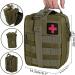 Buy Crisis First Aid Bag | Tactical EDC IFAK Pouch for Outdoor & Camping | Travel Pharmacy & Motorcycle Gear - Buy Online on GoSupps.com