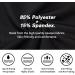 3 Pack Men's Cool Dry Compression Long Sleeve Shirts - Black/White/Orange - Large | Sports Base Layer for Running, Workout, Gym - Buy Online on GoSupps.com