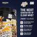 BPS PHARMA ClearGainz4U - Clear Whey Protein Isolat sans sucre - Pour le d veloppement musculaire le r gime et la r cup ration - 24 g de prot ines par portion - Sans lactose et sans graisse - Saveur Th glac cerise - Buy Online on GoSupps.com