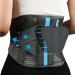 Back Brace For Lower Back Pain With Lumbar Pad Back Support Brace For Men And Women With Dual Adjustable Straps Back Brace For Lifting At Work For Herniated Disc Sciatica Scoliosis(L/XL Fits 29.5"-37.5") L/XL Gray