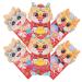 Cabilock 6pcs Envelopes 2024 Zodiac Red Packet Cartoon Red Envelope Red Envelope 2024 Festival Red Envelope Red Luck Money Bag Red Packets Red Money Pocket New Year Gift Storage Paper China