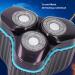 3D Rotating Waterproof Beard Trimmer - Mini USB Rechargeable with 3 Floating Heads for Home Grooming - Buy Online on GoSupps.com