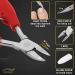 Professional Ingrown Toenail Clippers Set for Seniors - Heavy Duty Stainless Steel Toe Nail Cutter for Thick Toenails - Easy Grip Handle - Curved Pedicure Kit - Buy Online on GoSupps.com