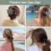 6PCS Large Flower Hair Clips for Thick & Thin Hair - Non-slip Strong Hold, Cute Mint Green Hair Accessories for Women & Girls - Buy Online on GoSupps.com