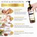 Water Soluble Massage Oil by WHITESPIRIT - 11.83 Fl Oz Berry & Pomegranate Aromatherapy Warming Soothing Touch with Collagen - Ideal for Relaxation & Easy Wash Out - Buy Online on GoSupps.com