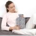 Buy Samply 2L Hot Water Bottle with Soft Cover - Pain Relief for Cramps Warm Feet & Bed - Dark Grey & Light Grey Options - International Shipping - Buy Online on GoSupps.com