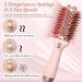 Unipampa 4-in-1 Warm Air Brush & Dryer | 1200W Styling Tool for All Hair Types | Curling & Volume Brush in Pink - Buy Online on GoSupps.com