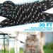 SCIROKKO Reflective Cat Leash - 30ft Escape Proof Durable Walking Lead for Kittens, Puppies, Rabbits - Black - Buy Online on GoSupps.com