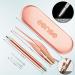 Owl Ear Premium 14-Piece Ear Wax Removal Tool with LED Light - Cute Animal Ear Picks Spoon Digger Scoop for Humans, Rose Gold - Buy Online on GoSupps.com