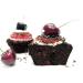 Muffit Chocolate Cherry Baking Mix | Low Carb Muffins Without Wheat & Sugar | Protein-Packed Cake Mix for Fluffy Enjoyment | International Shipping Available - Buy Online on GoSupps.com