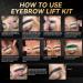Brow Lamination Kit - Professional DIY Eyebrow Perm for Fuller Thicker Brows | Salon-Quality Results at Home - Buy Online on GoSupps.com