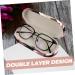 Kombiuda Double Purpose Glasses Case - Contact Lens Container & Travel Organizer - Hard Shell Portable Design - Ideal for Schnapps & Eyewear - Buy Online on GoSupps.com