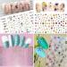 Nail Art Stickers: 24 Self-Adhesive Decals for Creative Nail Designs - Large Sheets Included | Nail Supplies Kit - Buy Online on GoSupps.com