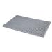 Petlinks Purr-FECT Paws Rubber Litter Mat for Cats & Kittens - Easy to Clean - Multiple Colors & Sizes Medium Gray