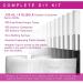 Lash Growth Serum and Brow Enhancer - Natural Rapid Grow Formula for Longer, Thicker Eyelashes - Bulk 120ml with 15 Free Dual Ended Tubes - Buy Online on GoSupps.com