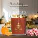Buy NATSHA Soy Wax Candle - Long-Lasting Non-Toxic Clean Burning | Citrus Bloom & Rose - International Shipping Available - Buy Online on GoSupps.com