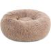 Bedsure Calming Donut Dog Bed - Washable Anti-Slip Faux Fur for Small to Large Dogs & Cats - Buy Online on GoSupps.com