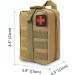 Buy Bituor Tactical First Aid Bag - Waterproof Molle EMT Pouch for Outdoor Camping Travel & Adventure (Brown) | Premium Survival Gear - Buy Online on GoSupps.com