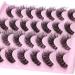 JIMIRE Faux Mink Eyelashes with Clear Band Volume Cat Eye Fake Lashes Natural Look Like Eyelash Extensions 15mm Fluffy Eye Lashes Pack 14 Pairs Classic Cat Eye - Buy Online on GoSupps.com