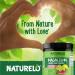 Naturelo Whole Food Magnesium Powder - Raspberry Lemon Flavor - 15oz | 85 Servings - Buy Online on GoSupps.com