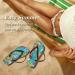 Mnsruu Nautical Sea Anchor Flip Flops - Stylish Multicolor Footwear for Home Hotel Spa & Travel | Unisex Sizes Available - Buy Online on GoSupps.com