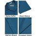 COOFANDY Men's Short Sleeve Casual Button Down Camp Beach Shirt - Lake Blue, X-Large - Buy Online on GoSupps.com