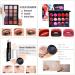 Professional 8PC Makeup Set - Complete Cosmetics Kit for Women | Mknzome Eyeshadow & Lip Gloss | Perfect Christmas Gift - Buy Online on GoSupps.com