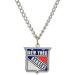 NHL Necklace with Charm Clamshell New York Rangers