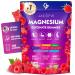 Magnesium Glycinate Gummies 1000mg High Absorption Magnesium Complex with L-Threonate, CoQ10, Vitamin D3 & B6 for Adults & Kids Promotes Energy Balance, Focus, and Muscle Function 120 Raspberry 120 Count (Pack of 1)